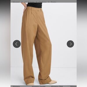 Rag & Bone Women’s Camel Pinstripe Pants - Originally $450